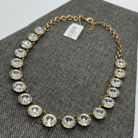 J. Crew Jewelry - J. Crew Faceted Crystal Necklace